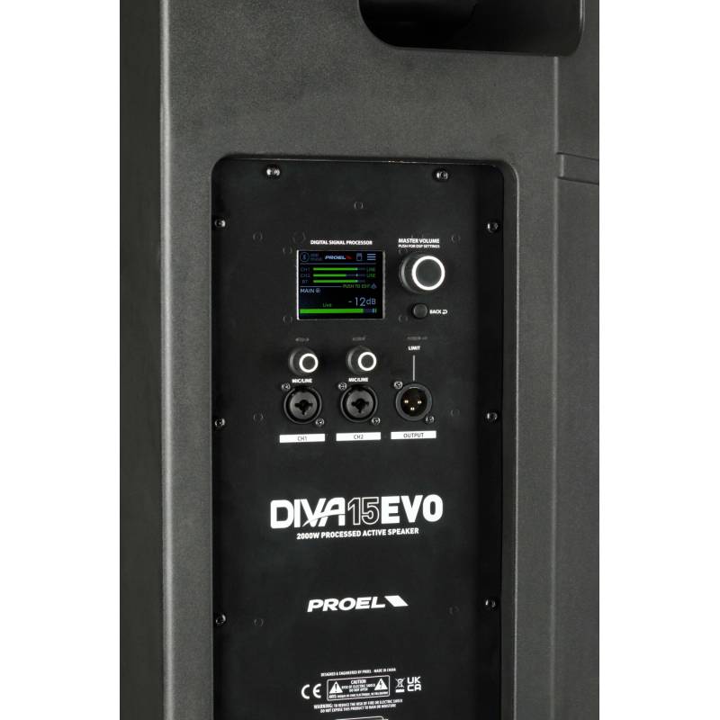 Hi Performance Active Speaker DIVA15EVO Hi Performance Active Speaker DIVA15EVO