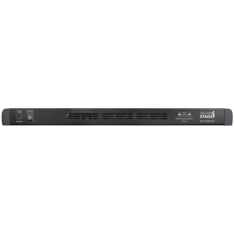 IS 2MIX1222DSP - Audio Mixer with Player, Recorder and Effects