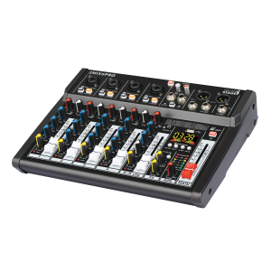 ITALIAN STAGE 2MIX6 PRO Audio Mixer with Player, Recorder and Effects