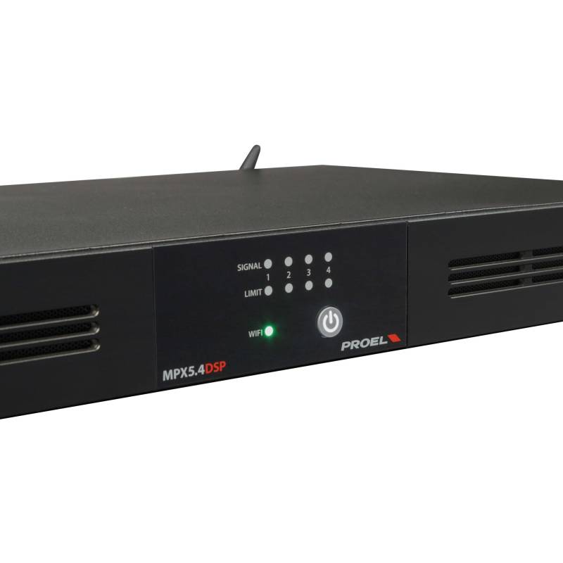 MPX5.4DSP - 4 channel DSP Amplifier MPX5.4DSP - 4 channel DSP Amplifier