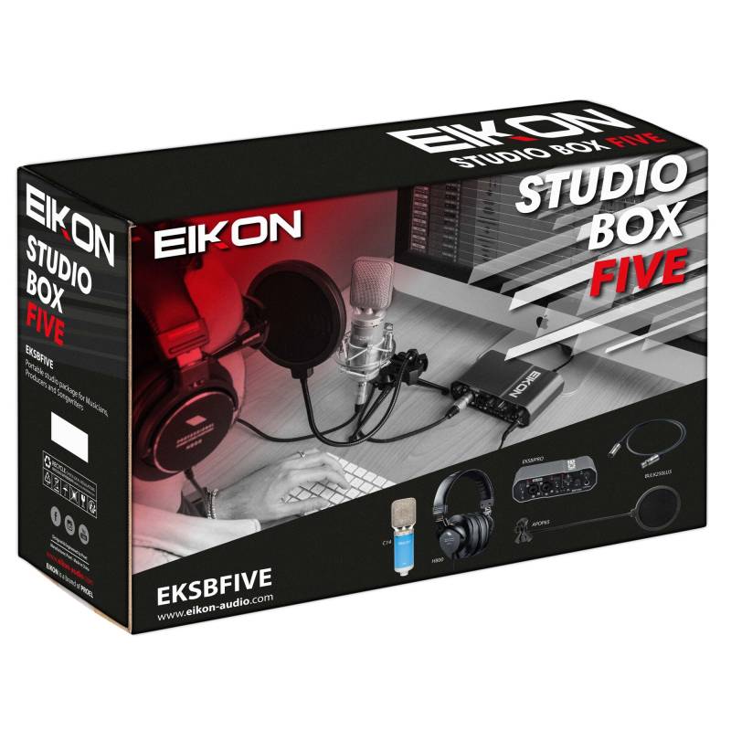 STUDIO BOX FIVE - HOME RECORDING AND WEBCAST BUNDLE