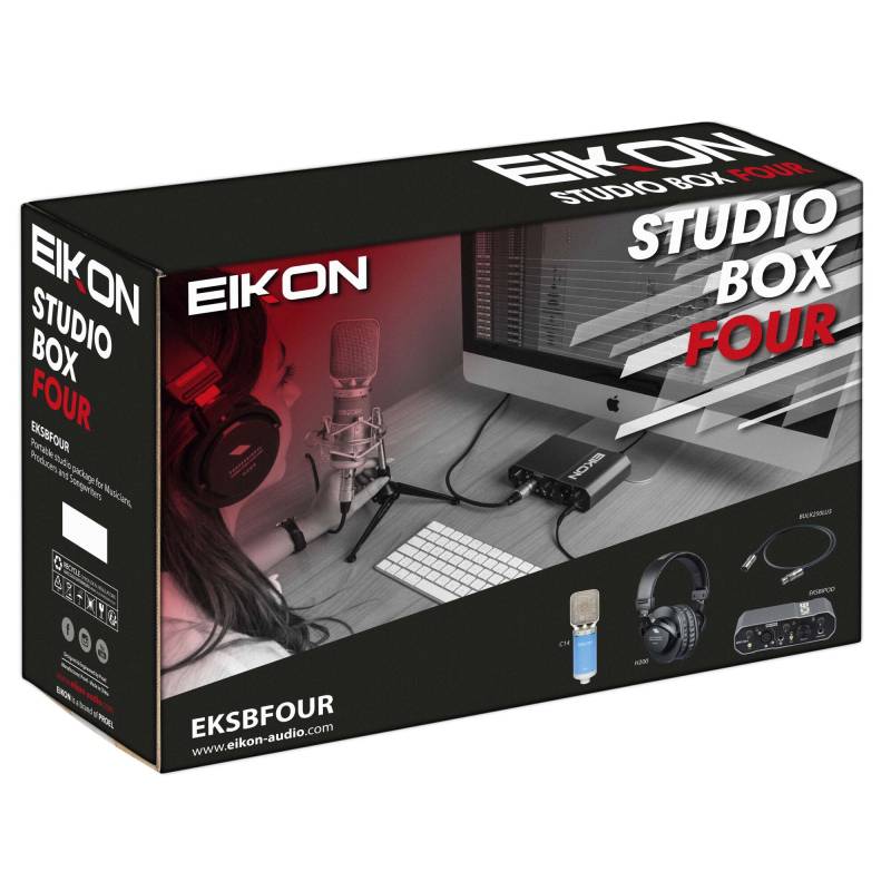 STUDIO BOX FOUR - HOME RECORDING AND WEBCAST BUNDLE