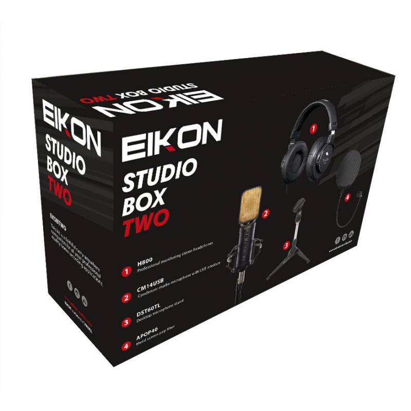 STUDIO BOX TWO - HOME RECORDING AND WEBCAST BUNDLE