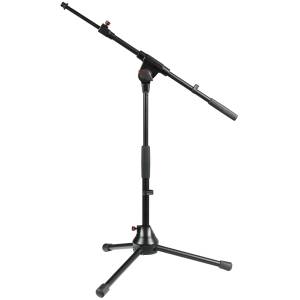 PRO1991-N - Asta microfonica nana a giraffa telescopica con base treppiede