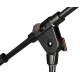 PRO1991-T - Telescopic boom microphone stand with tripod base