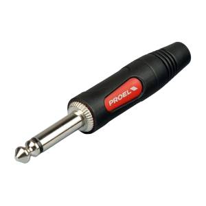 S280BK - 6.35 mm Mono Jack Connector