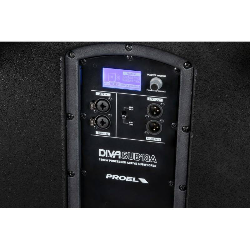 Active Subwoofer DIVASUB18A