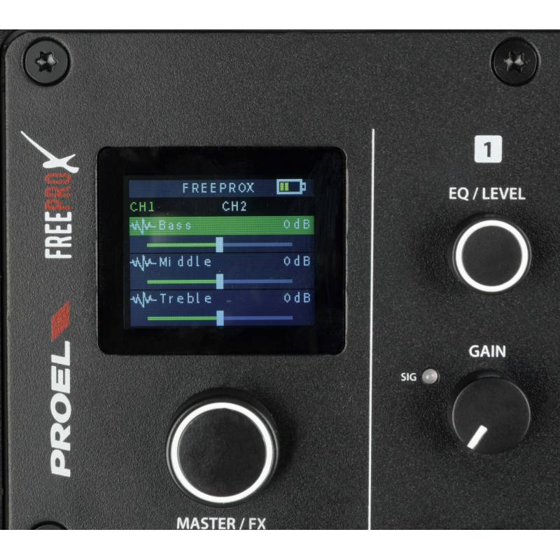 FREEPROX - All in one battery powered PA system with APP control