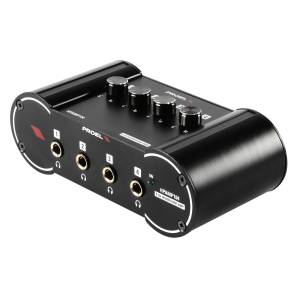 4 CHANNEL HEADPHONES AMPLIFIER - HPAMP104 4 CHANNEL HEADPHONES AMPLIFIER - HPAMP104