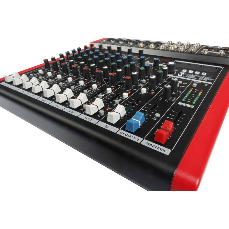 MQ1222X - 12 Channel Mixer with Bluetooth, Effects, MP3 Player MQ1222X - 12 Channel Mixer with Bluetooth, Effects, MP3 Player
