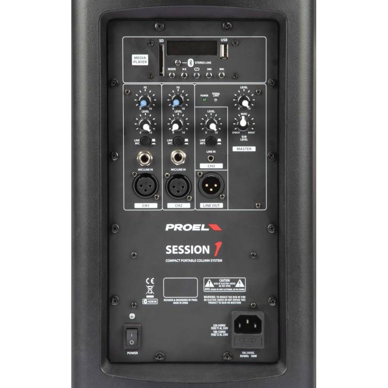 SESSION 1 Portable Column Speaker System