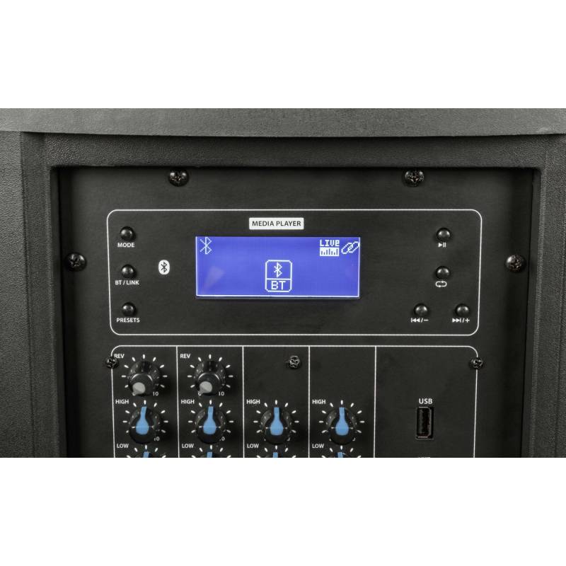 SESSION2 - HIGH POWER PORTABLE COLUMN SYSTEM WITH DSP AND REVERB SESSION2 - HIGH POWER PORTABLE COLUMN SYSTEM WITH DSP AND REVERB