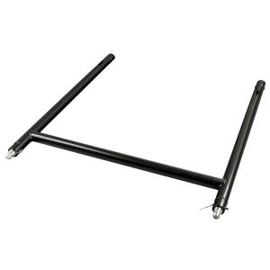 H-Tube 100x100 cm black