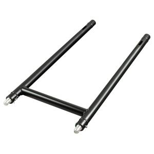 H-Tube 100x50 cm black