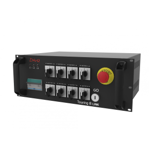 Linkable control for 8 electric motors