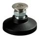 KIT of 4 black steel plate feets