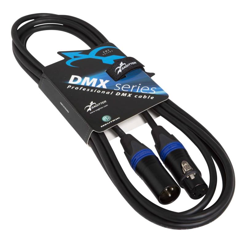DMX cable 3 poles 1 m