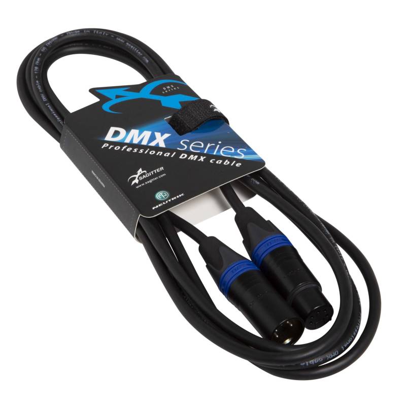DMX cable 5 poles 10 m