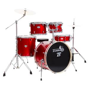 T5 DRUM SET ROCK 22" NO CYMBALS  - TB T5NCR22BRDSK