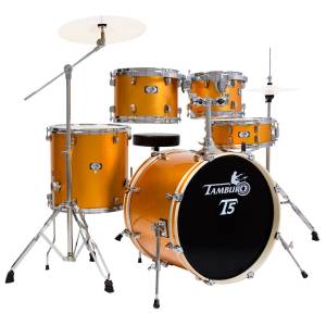 T5 DRUM SET ROCK 22" NO CYMBALS  - TB T5NCR22YWSK